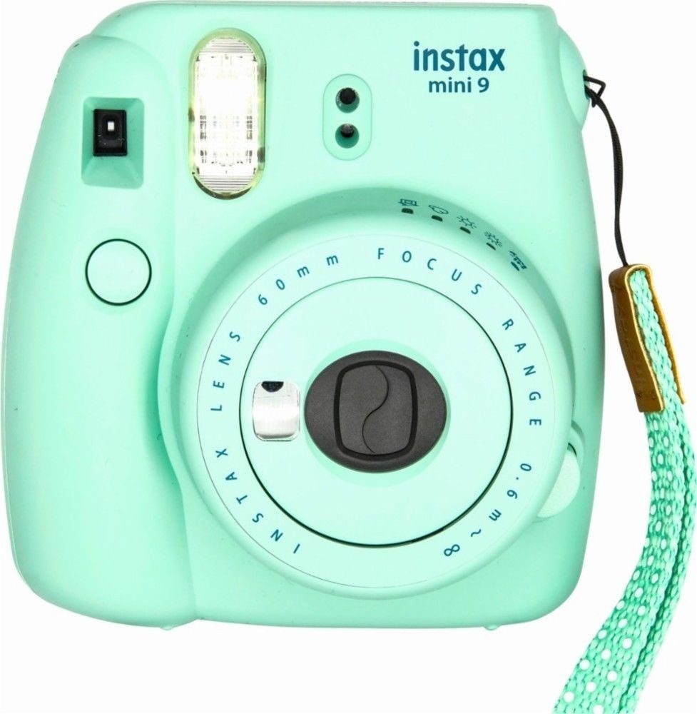 Fujifilm Instax Mini 9 Polaroid Verde Menta Estuche 10 Fotos S 350