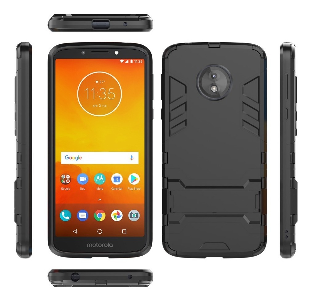 2018 XT1925 A Prueba De Golpes Armadura Paquete De Estuche Y Protector De Vidrio Motorola moto G6