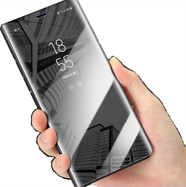 Funda de tapa espejo rosa Clear View para iPhone 11 Pro Funda de tapa espejo rosa Clear View para iPhone 11 Pro