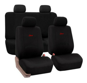 Fundas para asientos rojo//negro sp Toyota Yaris