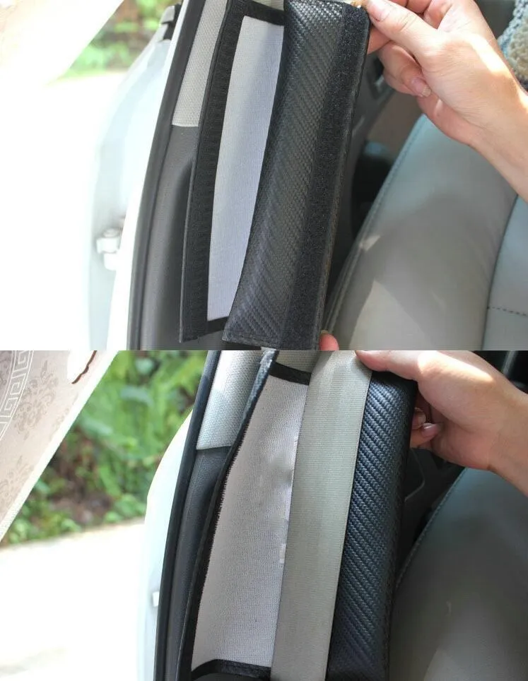 universal para Suzuki Honda rojo aspecto de carbono Protector para dep/ósito negro