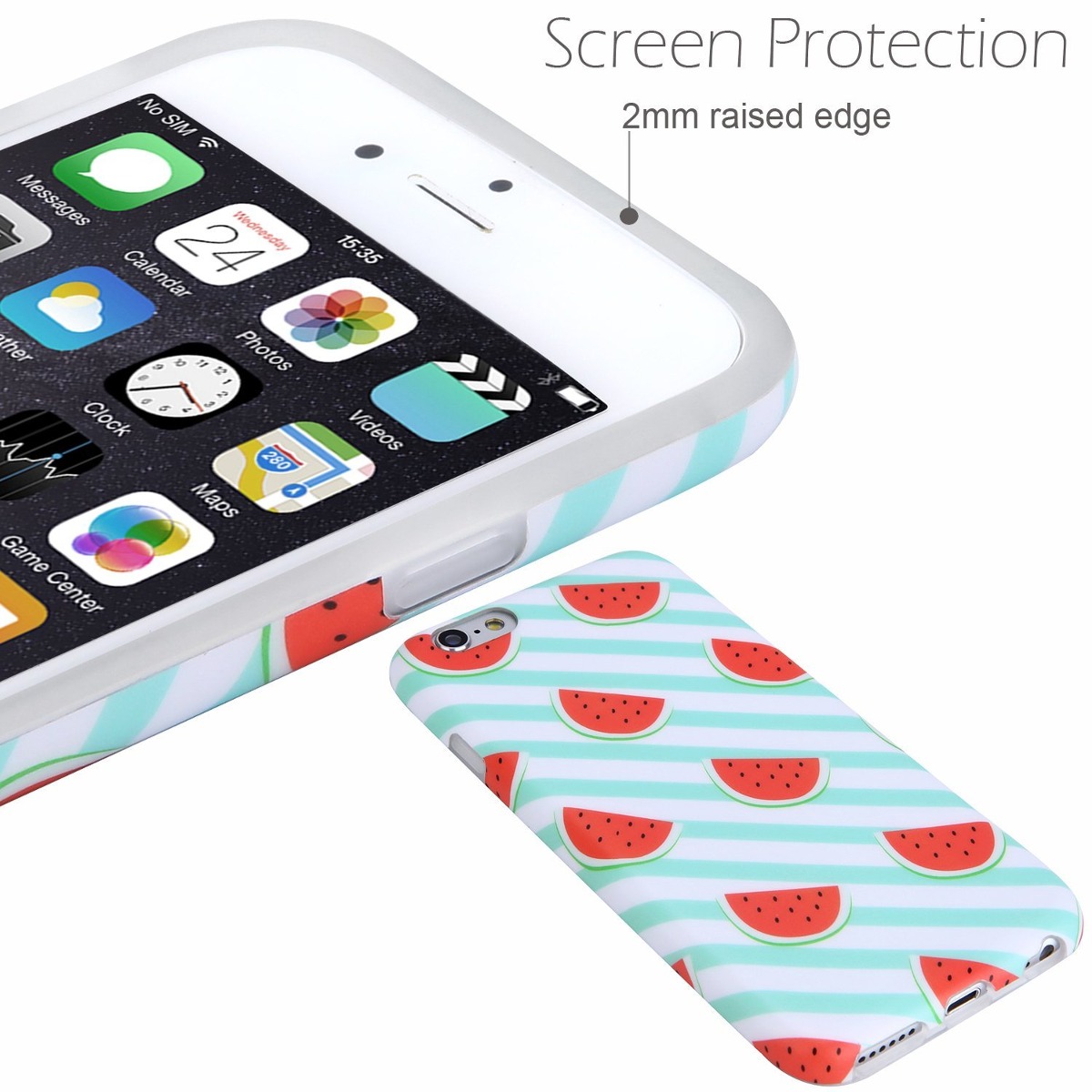 carcasa iphone 6s plus sandia carcasa iphone 6s plus sandia