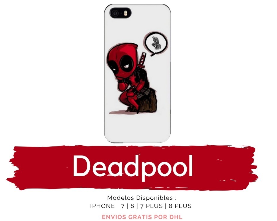 carcasa deadpool iphone 8 plus carcasa deadpool iphone 8 plus