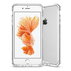 Funda Tansparente Para iPhone 7 Plus Con Mica Cristal Gratis