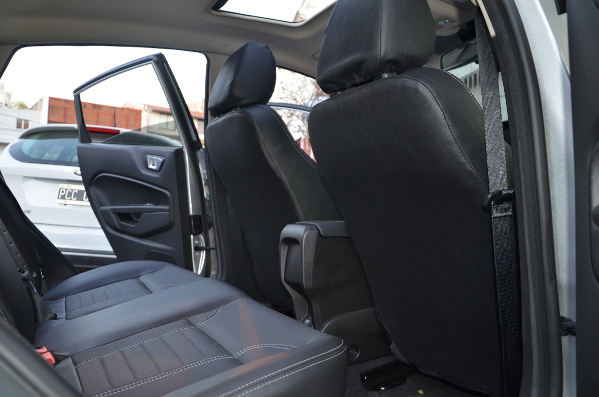 Fundas para asientos negra para Opel Astra asiento del coche delante de referencia sólo asiento del conductor