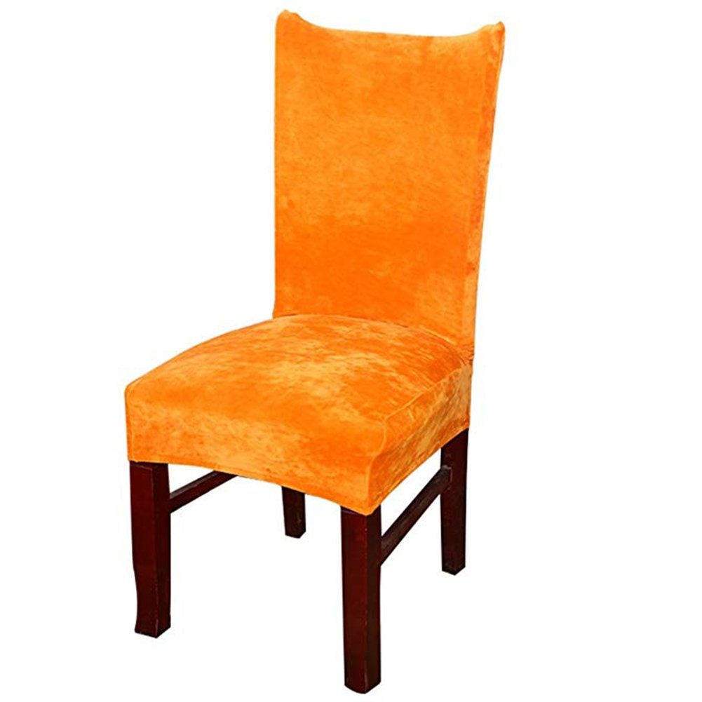 Fundas Para Silla De Comedor Smiry Velvet Stretch Fundas ... Fundas Para Silla De Comedor Smiry Velvet Stretch Fundas ...