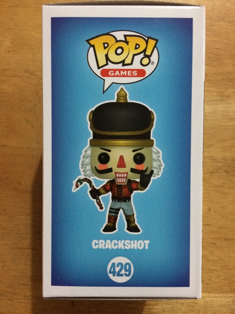 funko pop 429 fortnite crackshot cascanueces cargando zoom - cascanueces fortnite pop