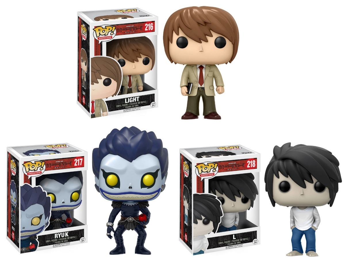 Funko Pop Animation Death Note Light Original S/ 6500 En Mercado.