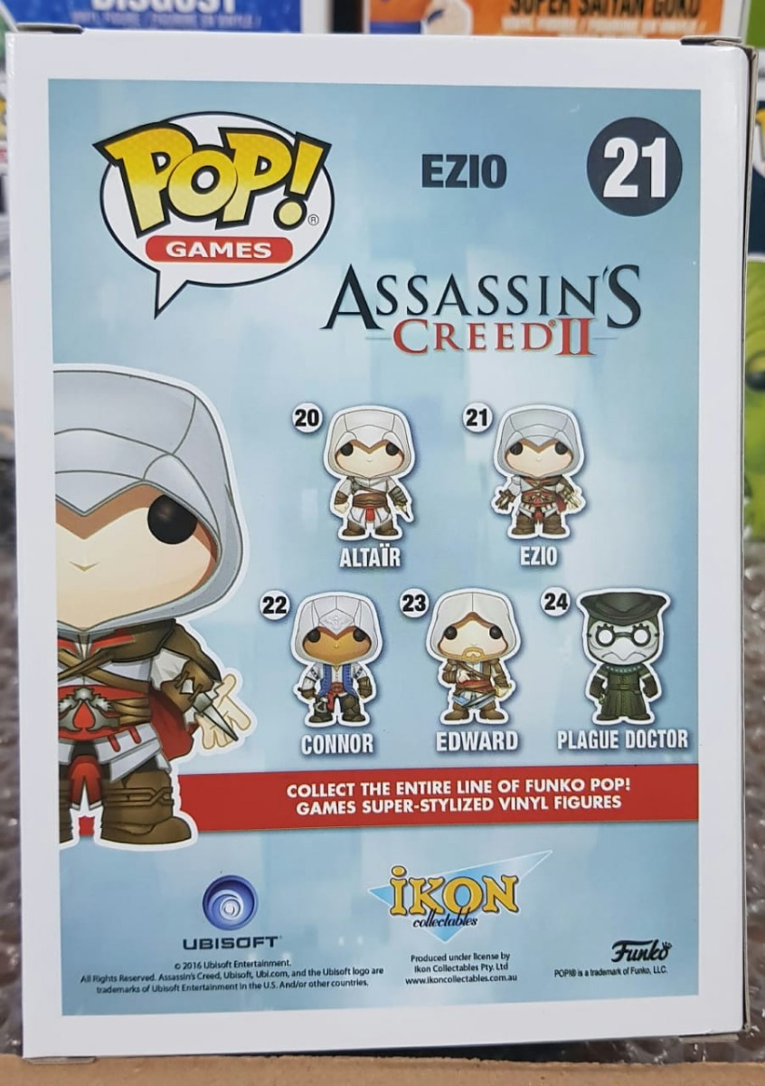 Funko Exclusive Ezio Eagle Vision Assassin/'s Creed POP POP