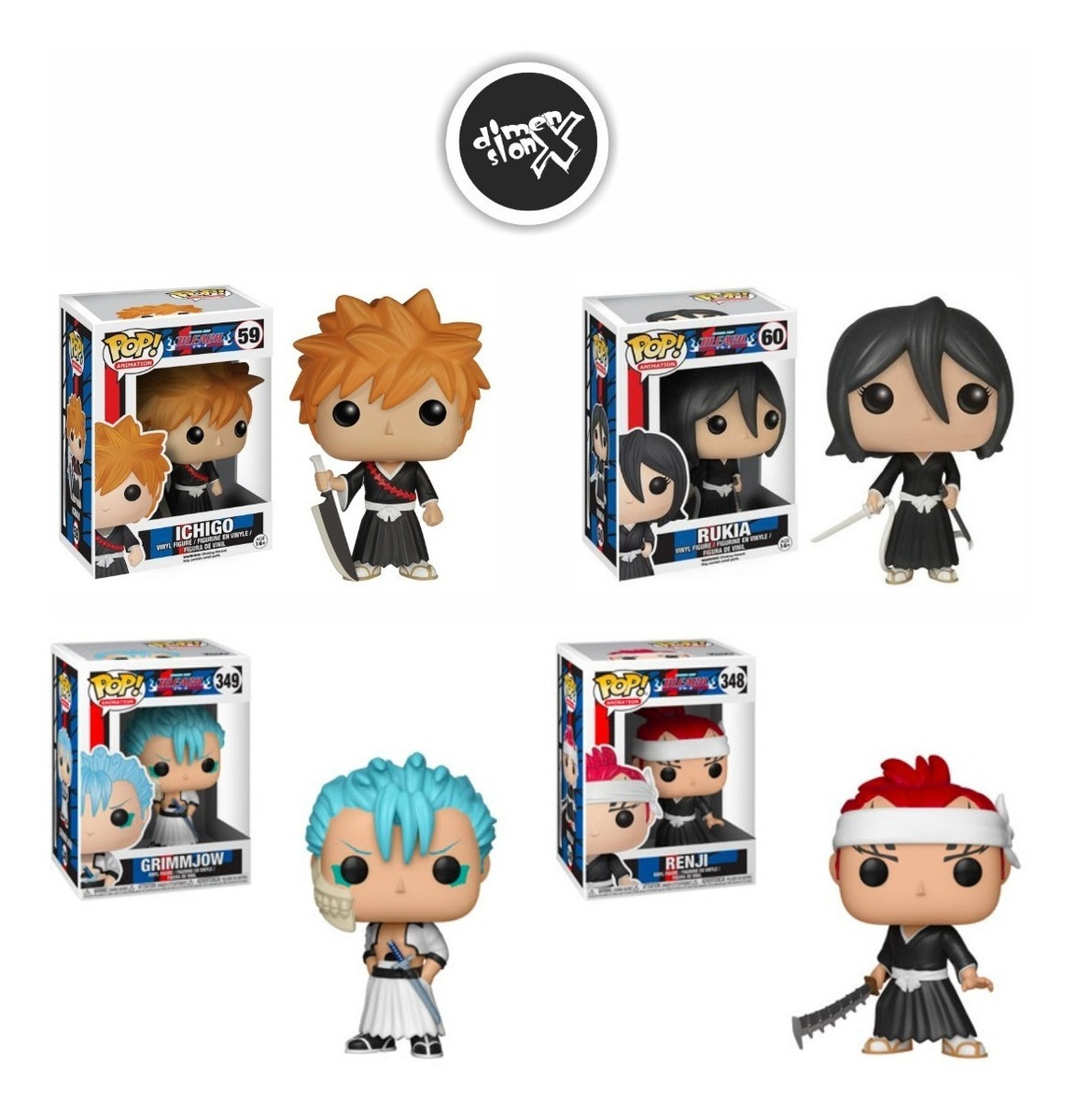 funko pop bleach grimmjow