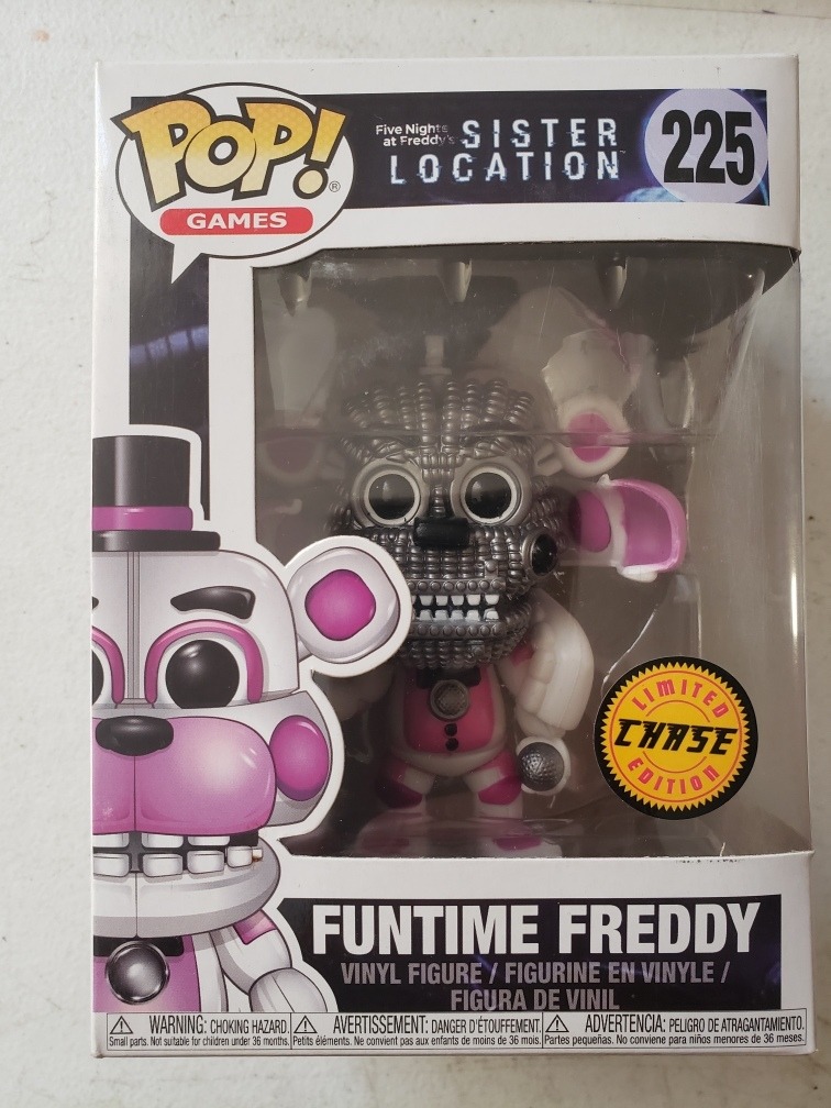 Five Nights At Freddy /'Funtime Freddy Figura de Vinilo Pop Edición Limitada Chase!
