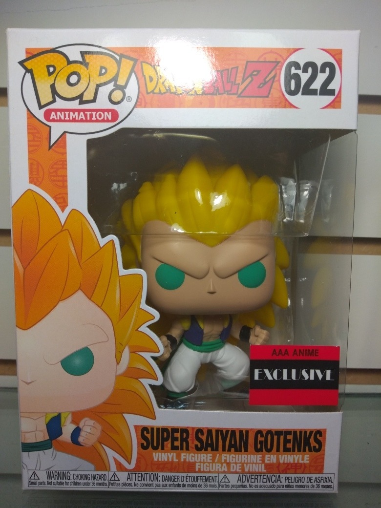 Dragon Ball Z Súper Saiyan Gotenks Figura Vinilo AAA Exclusivo Funko Pop