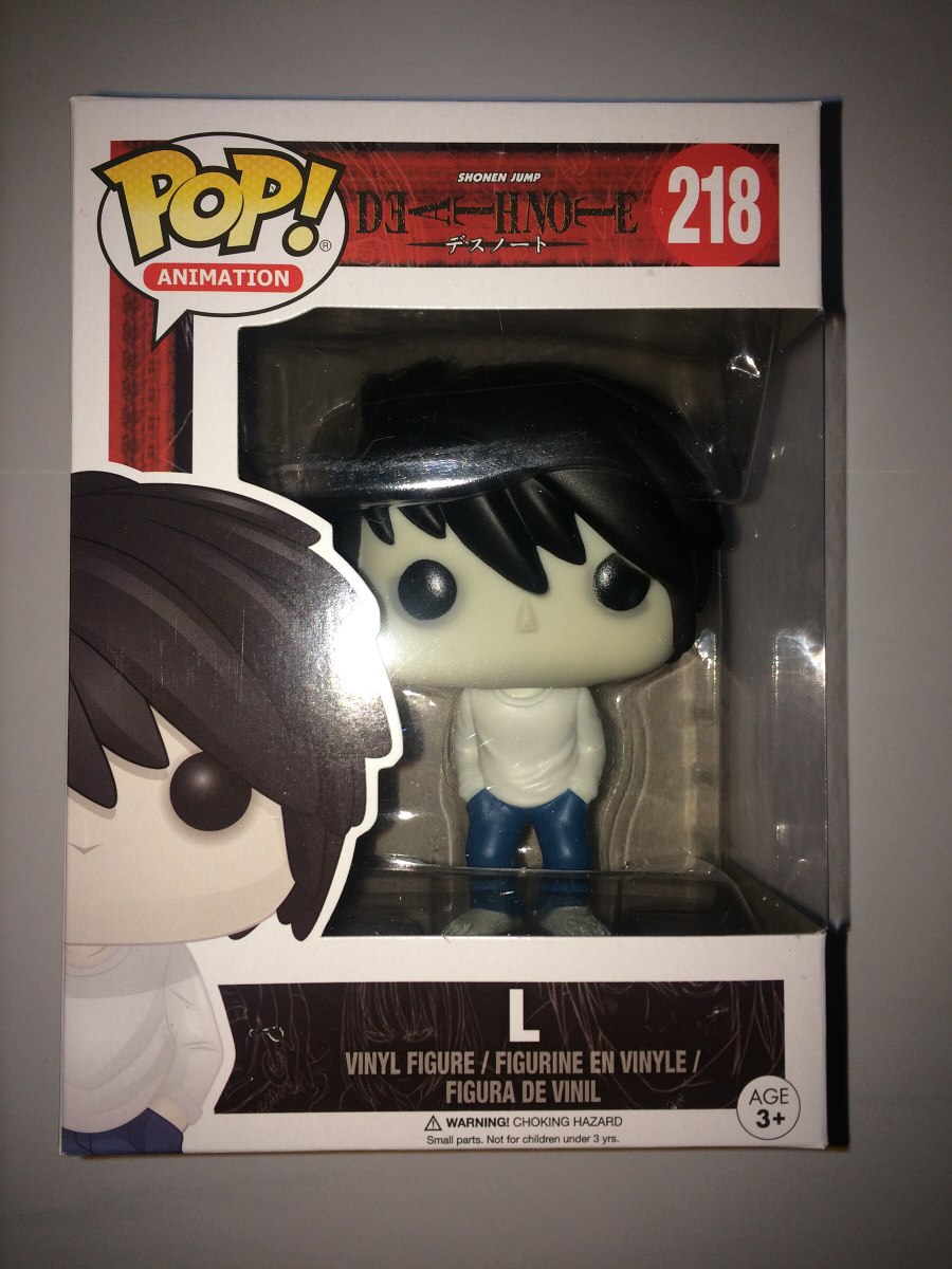 L Vinyl Figure Item #6363 Funko Pop Animation Death Note