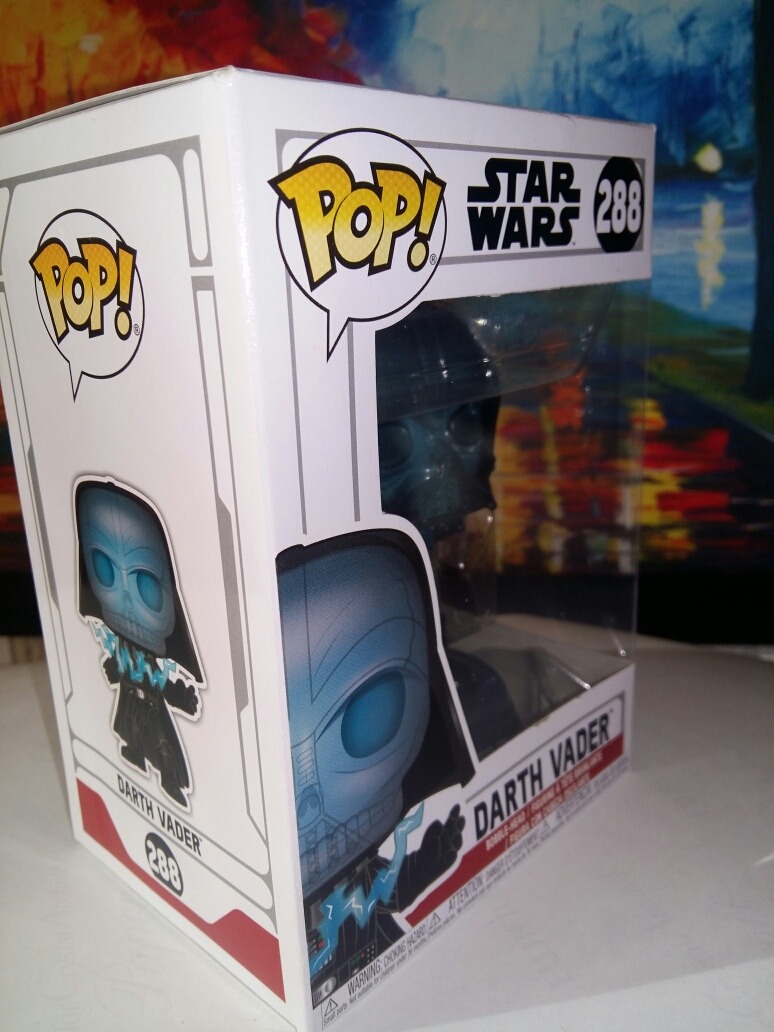 Guerra De Las Galaxias Darth Vader electrocutado 3.75/" POP Vinilo Figura Funko 288