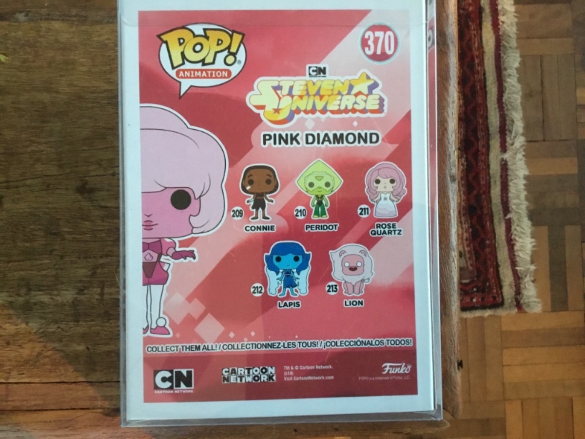 Funko Pop Steven Universe Pink Diamond Exclusive + Protetor - R$ 199,00