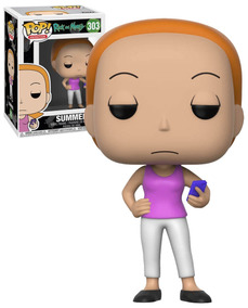 muñeco pop rick and morty