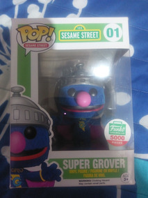 Funko Pop Super Grover Sesame Street Flocked Funko Pop Super Grover Sesame Street Flocked