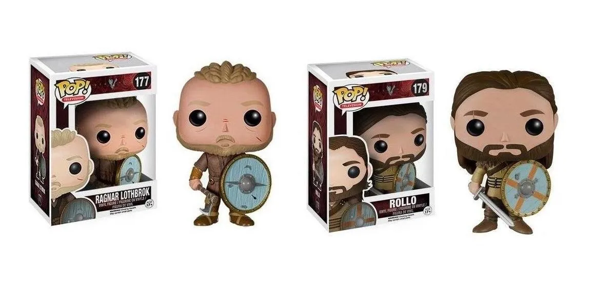 muñecos pop vikings