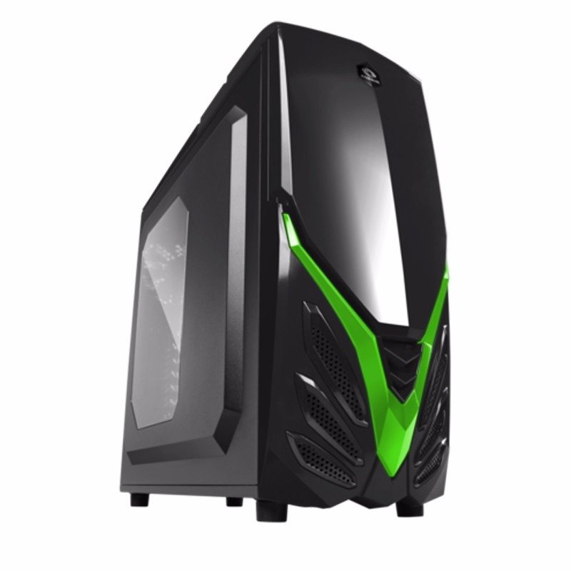 Resultado de imagen para RAIDMAX VIPER II BLACK-GREEN