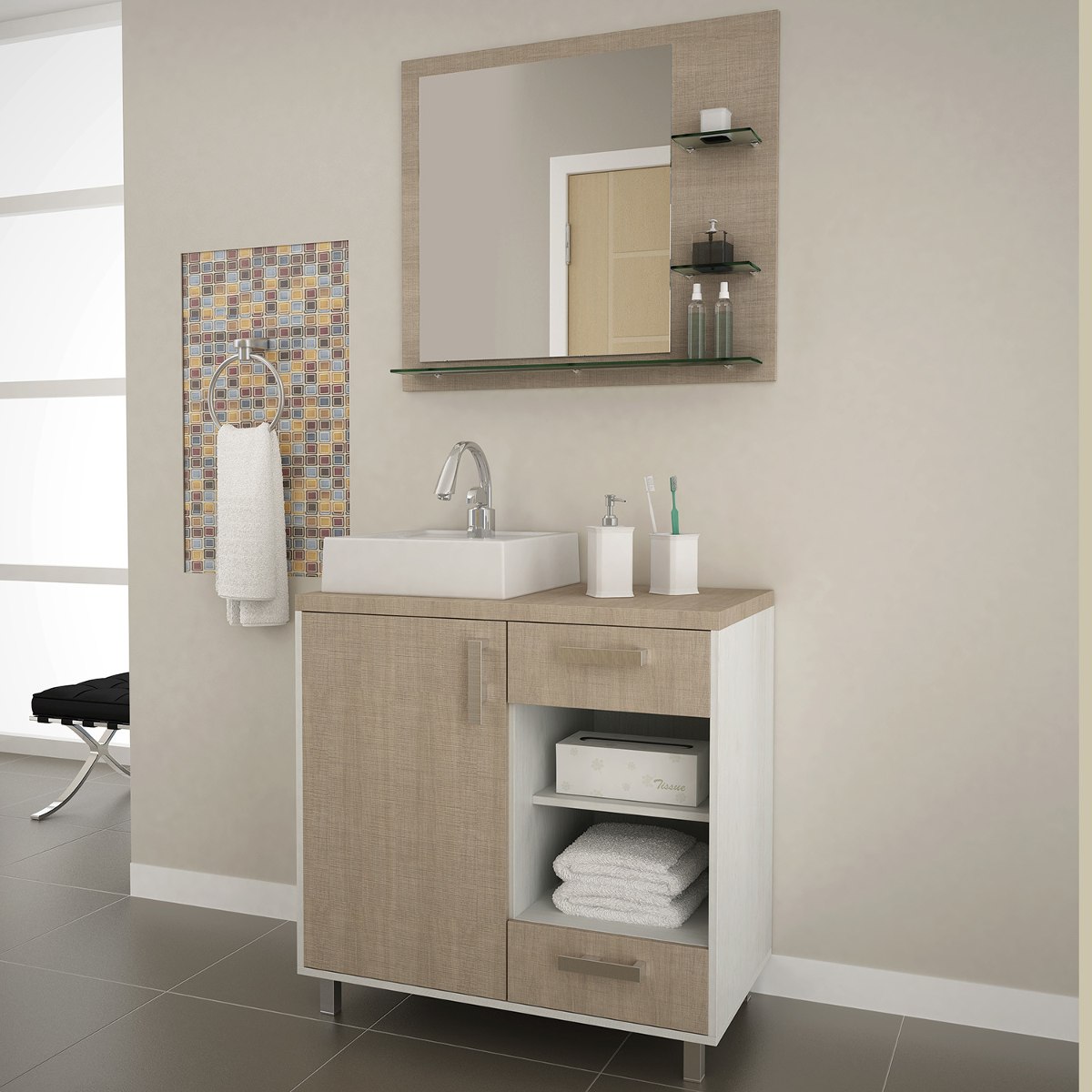 Gabinete Para Banheiro Com Espelheira Balcony Turim 80 Cuba R$ 997,25 em Me -> Cuba Para Banheiro Curitiba Gabinete Para Banheiro Com Espelheira Balcony Turim 80 Cuba R$ 997,25 em Me -> Cuba Para Banheiro Curitiba