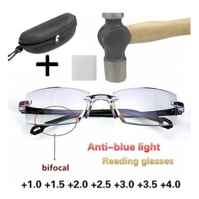 Gafas De Lectura, Gafas De Presbicia Bifocales, Luz Azul