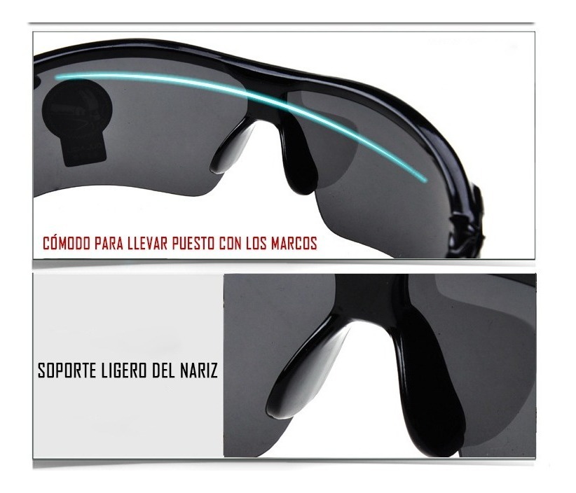 Gafas de sol gafas de deporte gafas 009181