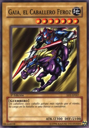 Gaia Yu Gi Oh Carta Comun - $ 10.00 en Mercado Libre