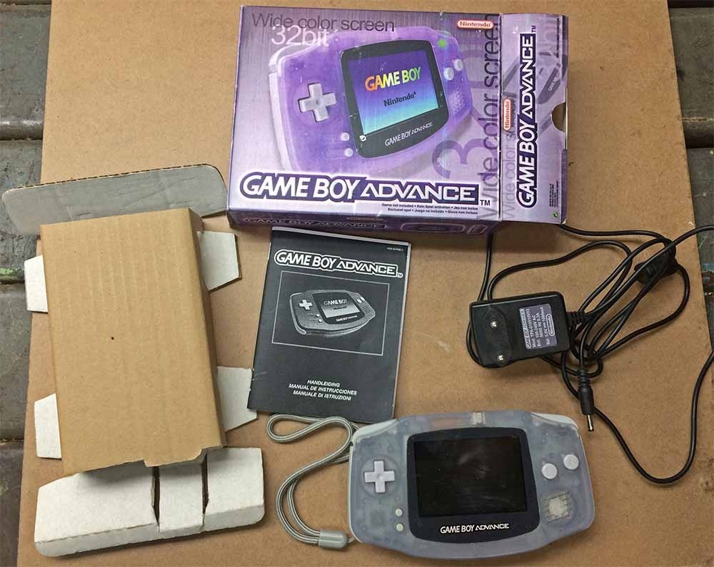 game boy advance backlight mod gba-101 e fonte de energia. Carregando zoom.