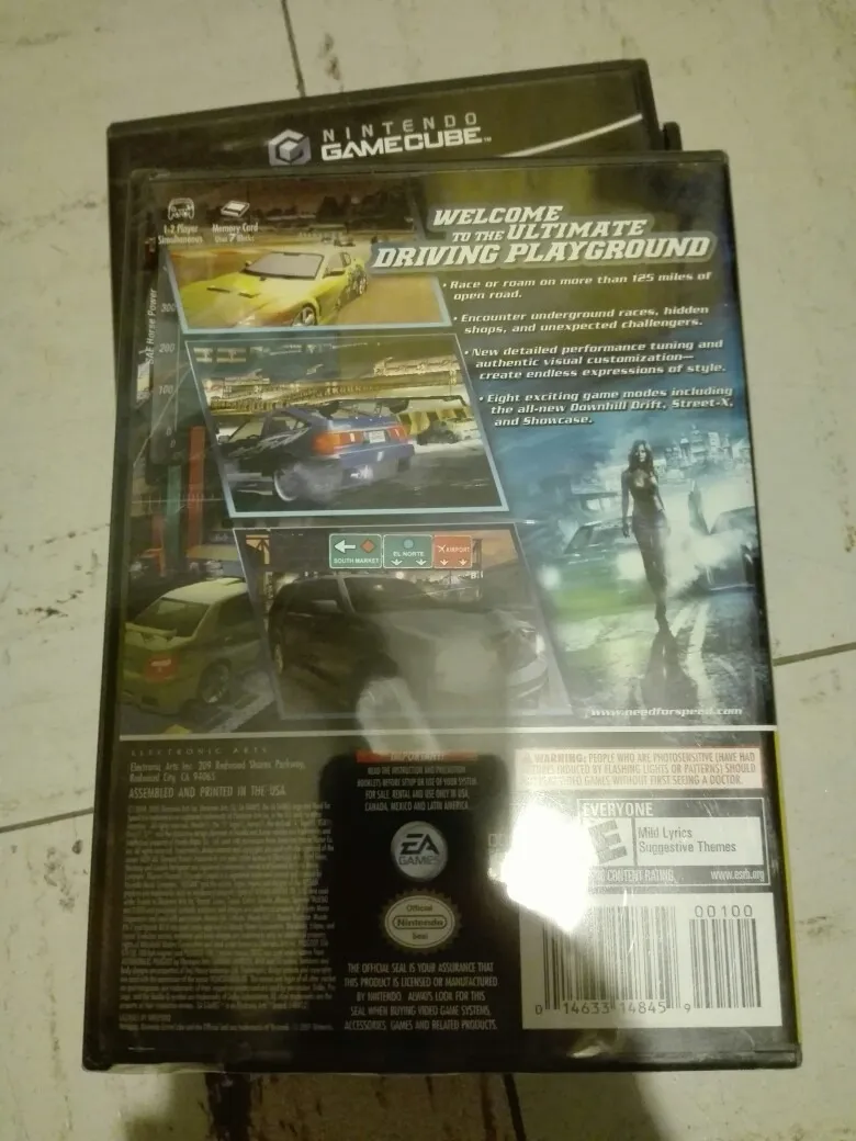 Gamecube Need For Speed Underground 2 Nuevo Sin Abrir 1 150 00