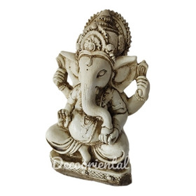 Ganesha Grande De Resina Apta Exterior Decooriental 