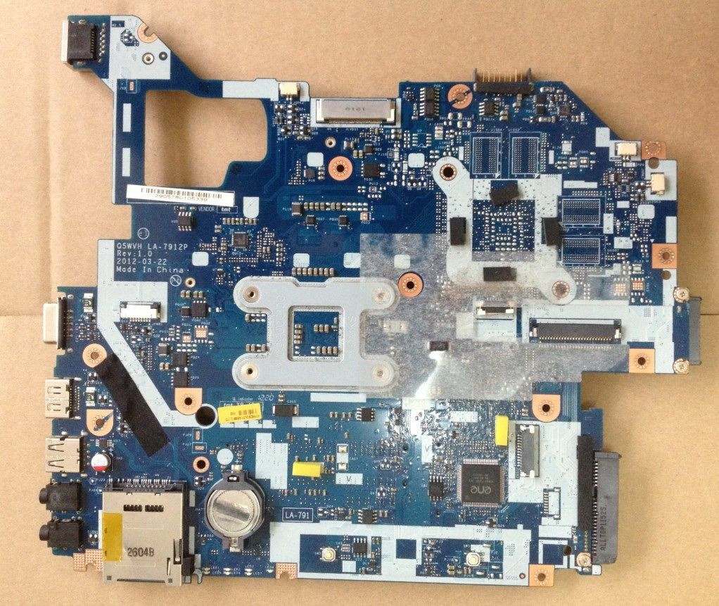 Gateway NE56R49U Intel Laptop Motherboard s989 NB.C1F11.001 NBC1F11001