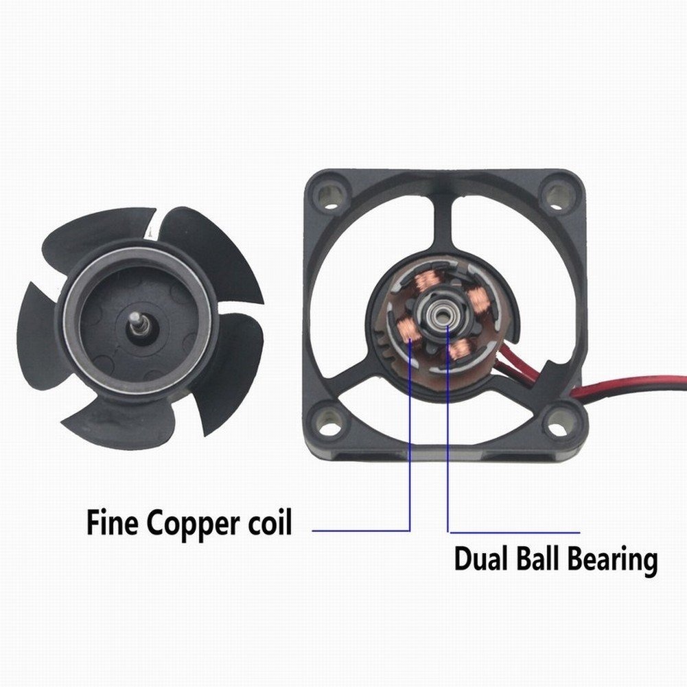 GDSTIME 40mm 24V 40mm x 20mm Dual Ball Bearing Brushless DC Cooling Fan GDT4020B24V2P2.54