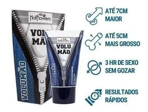 gel volumÃÂ£o itensificador de macho aumento masculino