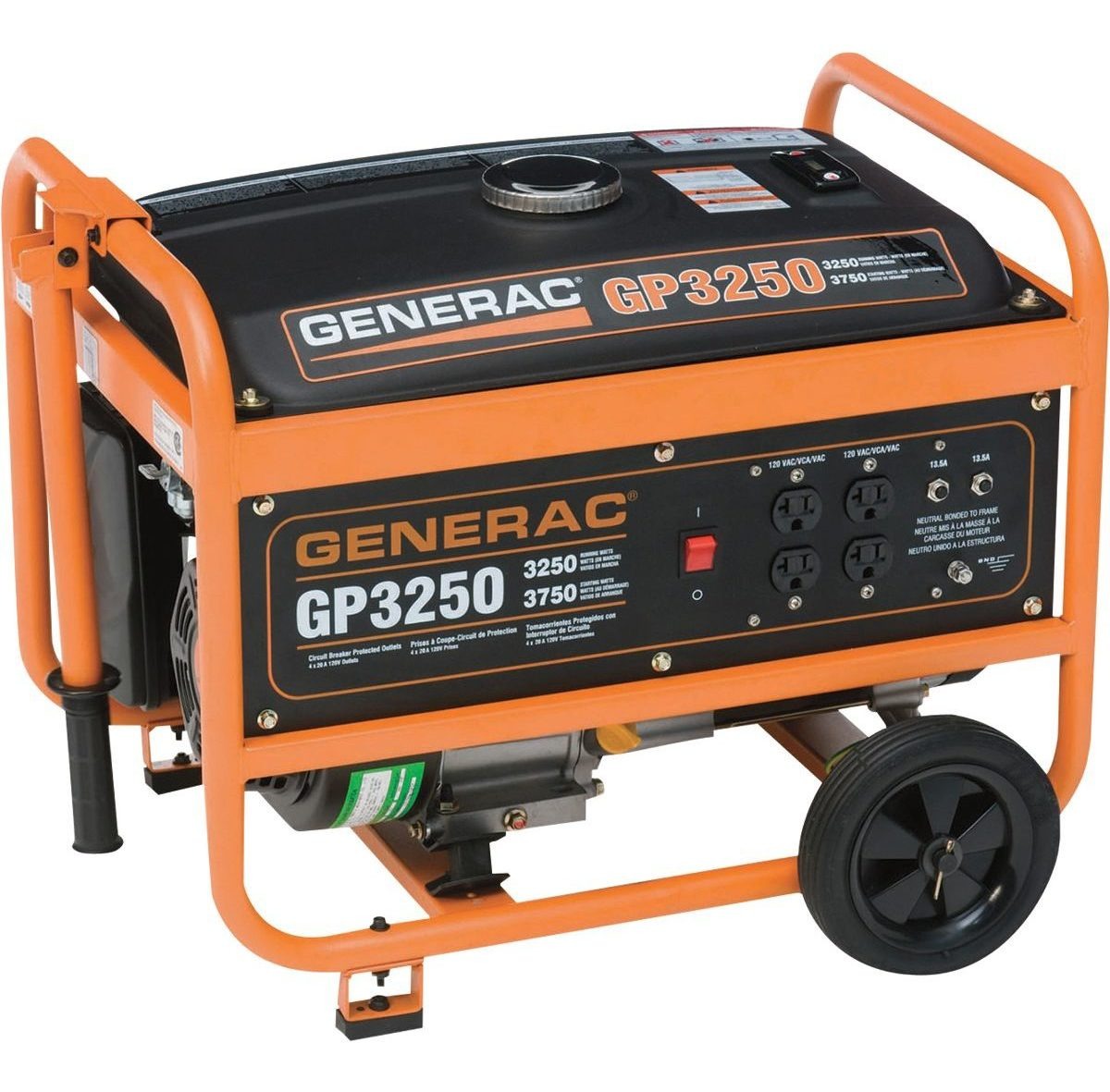 Generador A Gasolina Generac Gp3250 3750 Watts Max 110v 8,100.00 en