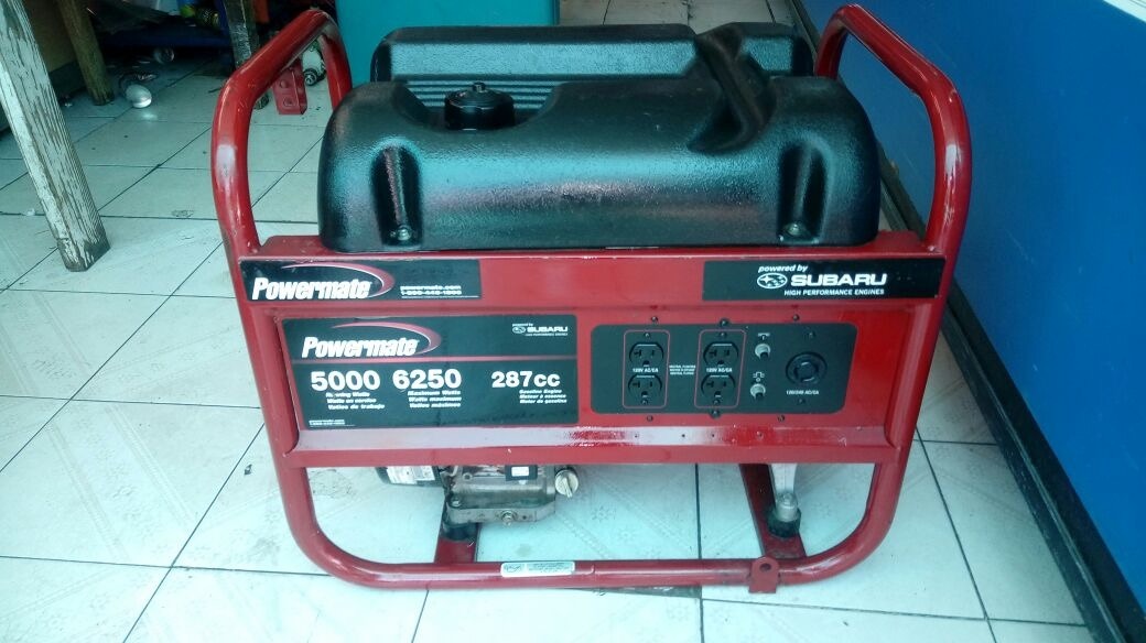 Generador Planta De Luz Powermate 6250 Watts - $ 8,500.00 en Mercado Libre