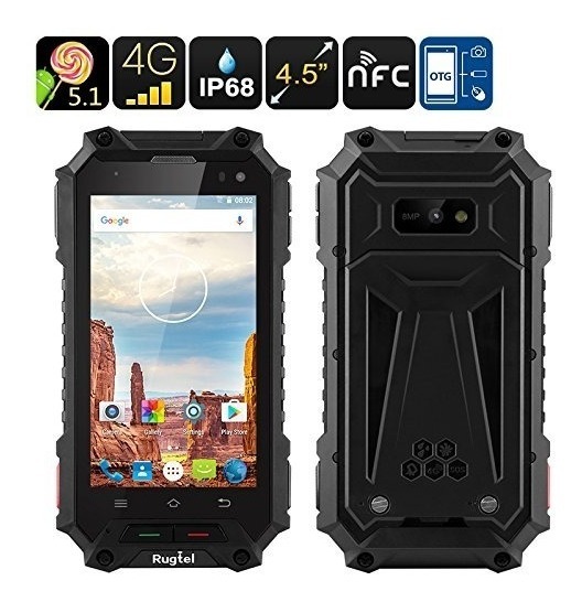 Genérico Rugtel X10 4 5 Pulgadas 4g Rugged Smartphone Ip68 4 5 Pulgadas 4g Rugged Smartphone Ip68