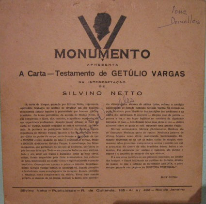 Getúlio Vargas - A Carta Testamento Getúlio V. 10 