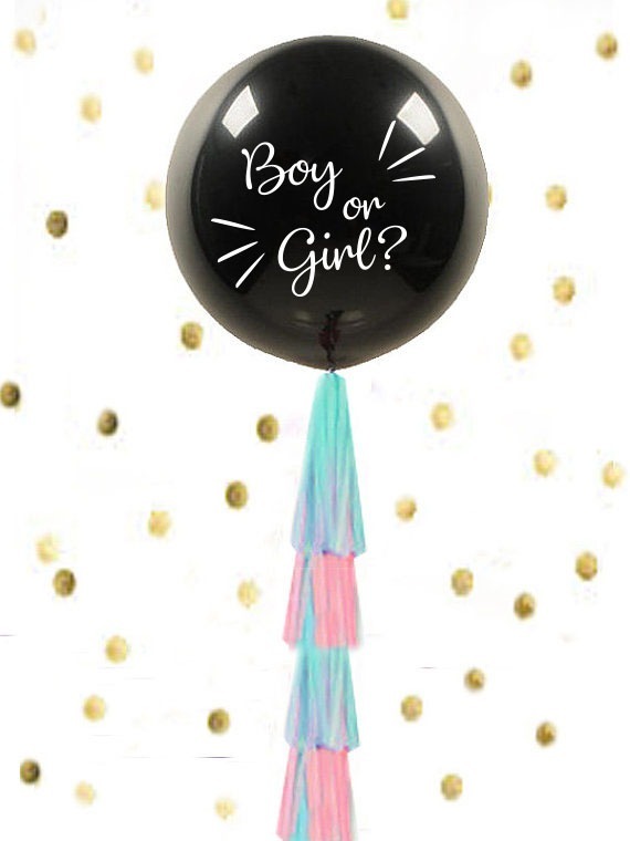 Globo Gigante Gender Reveal Revelador Género Sexo Bebe - $ 215.00 en