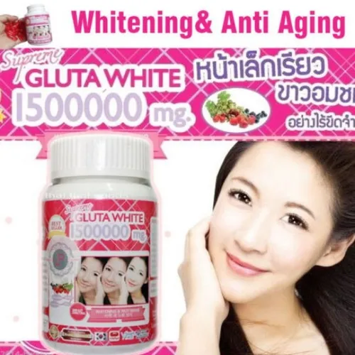 gluta white 1500000 glutationa 30 caps- importada!!
