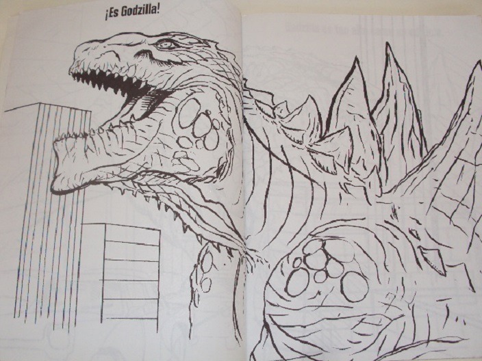 Godzilla Libro De Cuentos Y Libro Para Pintar Norma 180 00