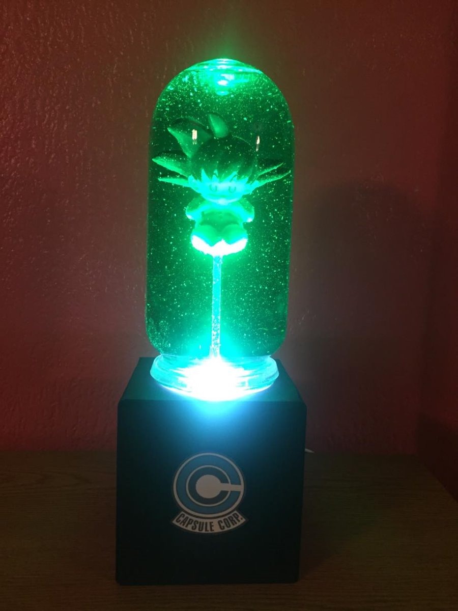Goku Capsula Lampara Artesanal Dragon Ball+envíogratis - $ 500.00 en