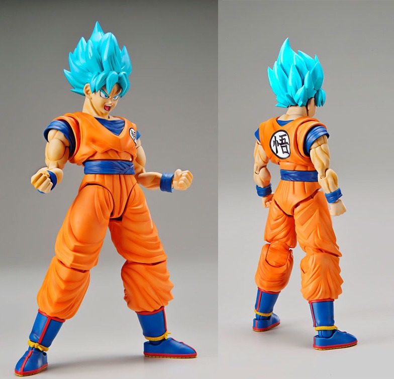 Goku Saiyajin Blue Figure Rise Dragon Ball Super Figuarts 820 00 En Mercado Libre