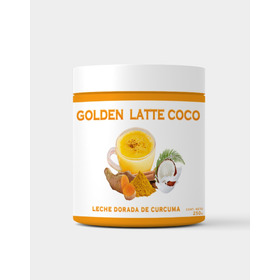 Golden Latte Coco Vegano 250gr - Golden Milk - Leche Dorada