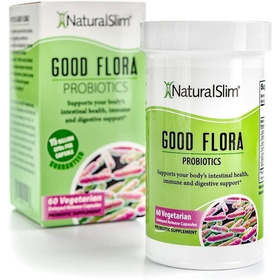 Good Flora Probióticos Natural Slim 60 Capsulas