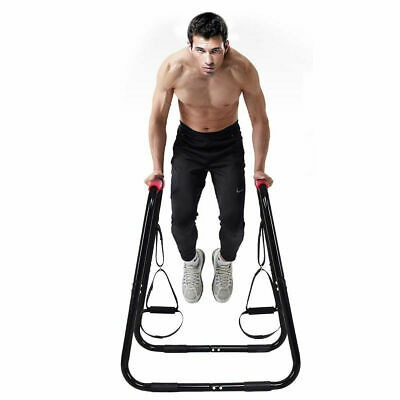 Dipping Station Fitness Strength Training Exercise Dip Bar Slings Loops