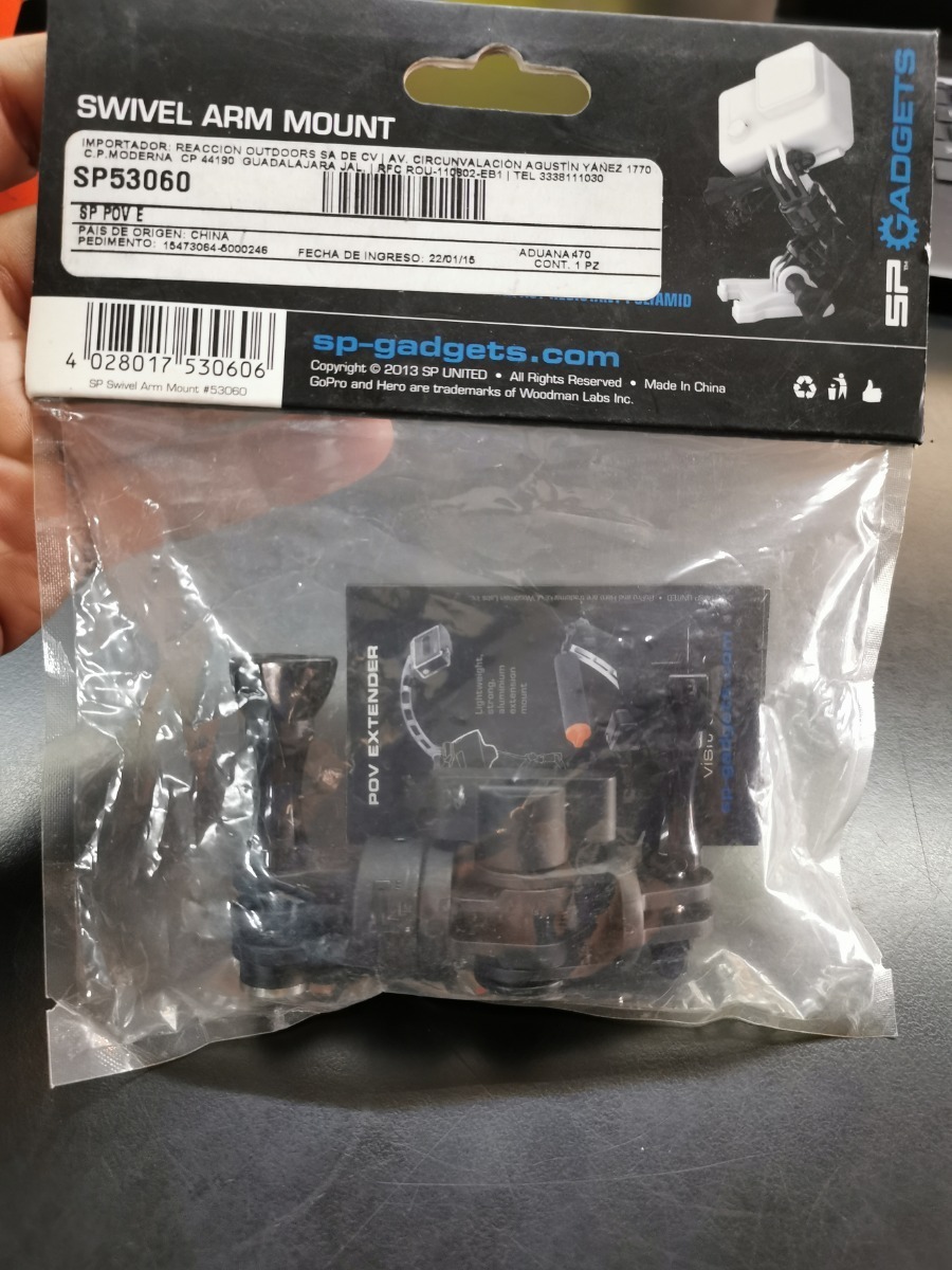 SP Gadgets Swivel Arm Mount Dual Ladegerät für Nikon EN EL4 EN EL18 EN EL4e EN EL4a