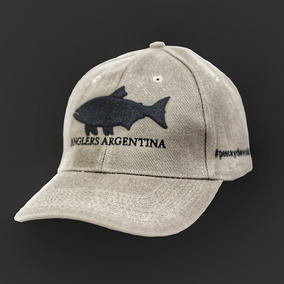 Gorra Anglers Argentina Dorado Negro - roblox shark bait hat