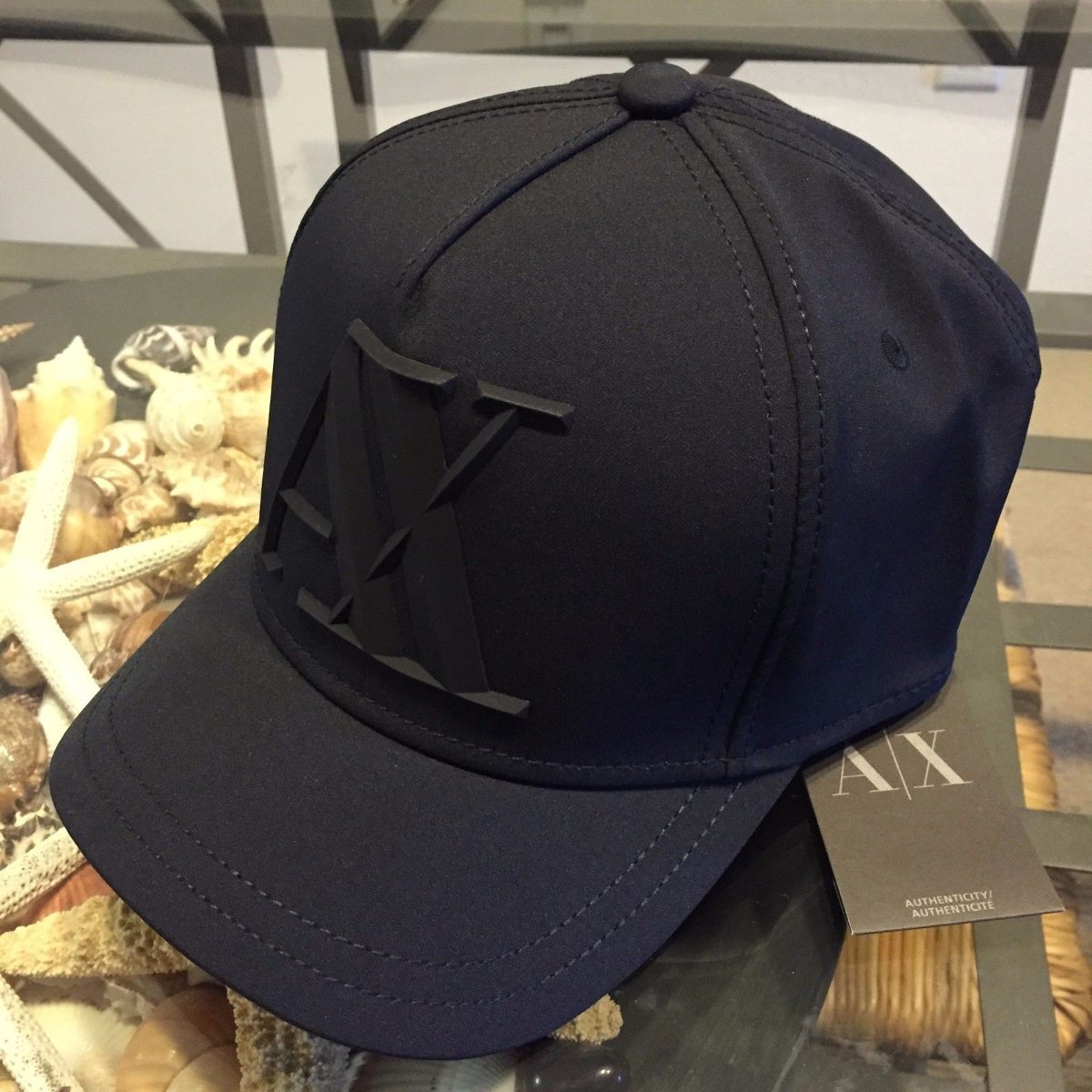 Gorra Armani Exchange Black Baseball / Bajo Pedido_exkarg