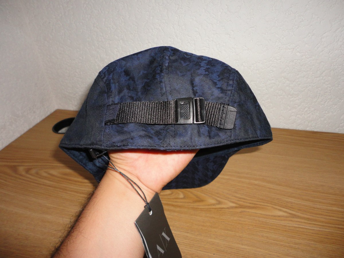 gorra ax armani exchange (hounds tooth driver´s)100%original