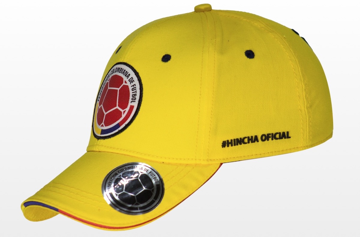 Gorras Oficiales Selección Colombia De Fútbol Amarilla ...